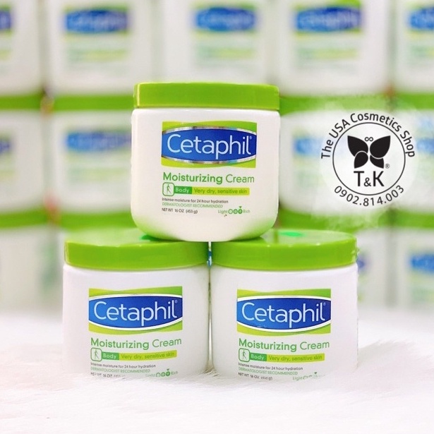🍂 KEM DƯỠNG ẨM BODY CETAPHIL MOISTURIZING CREAM 453G