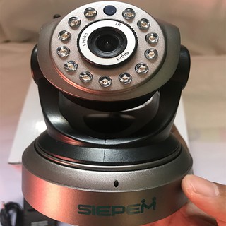 Camera Wifi Siepem S6203 PLus - Tự Chụp Ảnh Trộm - Xoay Theo Chuyển Động