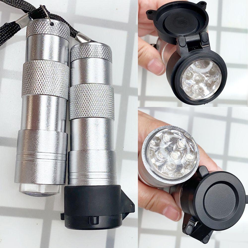 SOFTNESS Máy Hong Khô Móng Tay Bằng Silicone Đầu Phẳng UV Mini