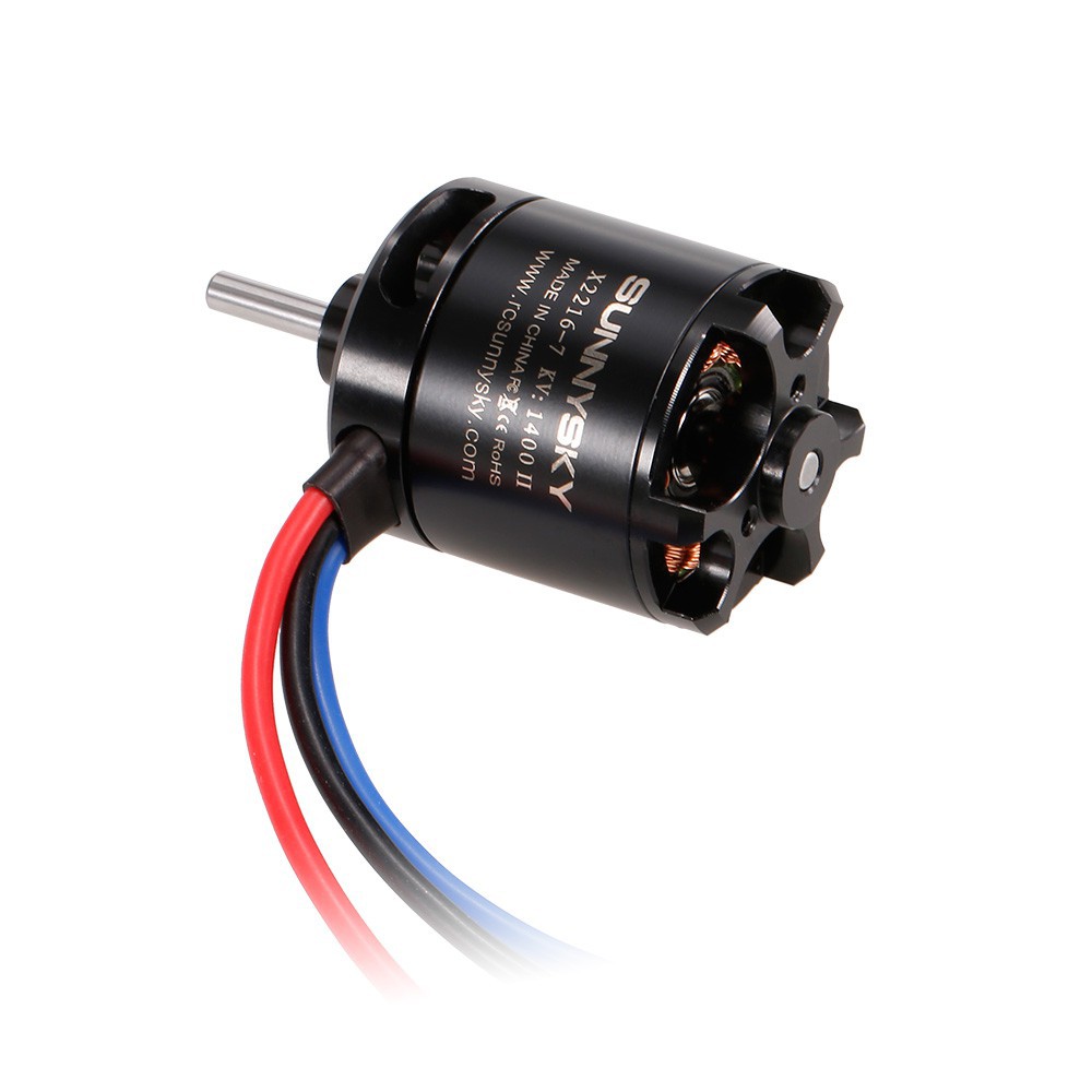 Động cơ không chổi than Sunnysky X2216 KV1400 II 2-4S chất lượng cao cho máy bay điều khiển từ xa
