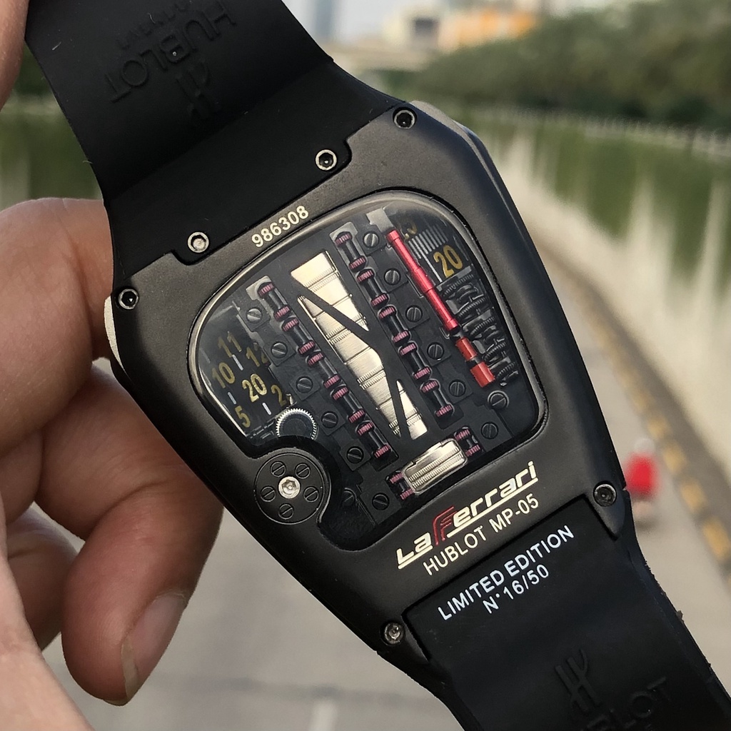 Đồng Hồ Cơ Lộ Máy Nam Cao Cấp HBL LaFerrari Masterpiece MP-05 Automatic