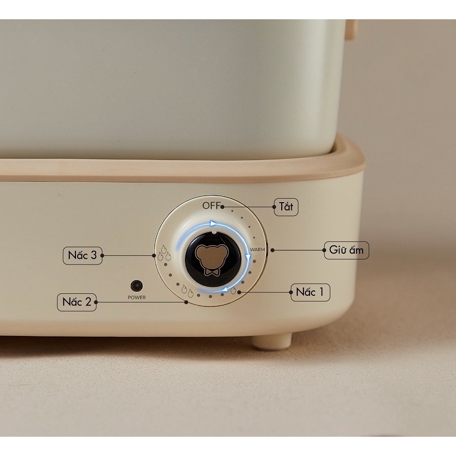Nồi bếp lẩu nướng điện mini 2 ngăn đa năng, 7 trong 1, Công suất 1500W, sử dụng cho 5 người
