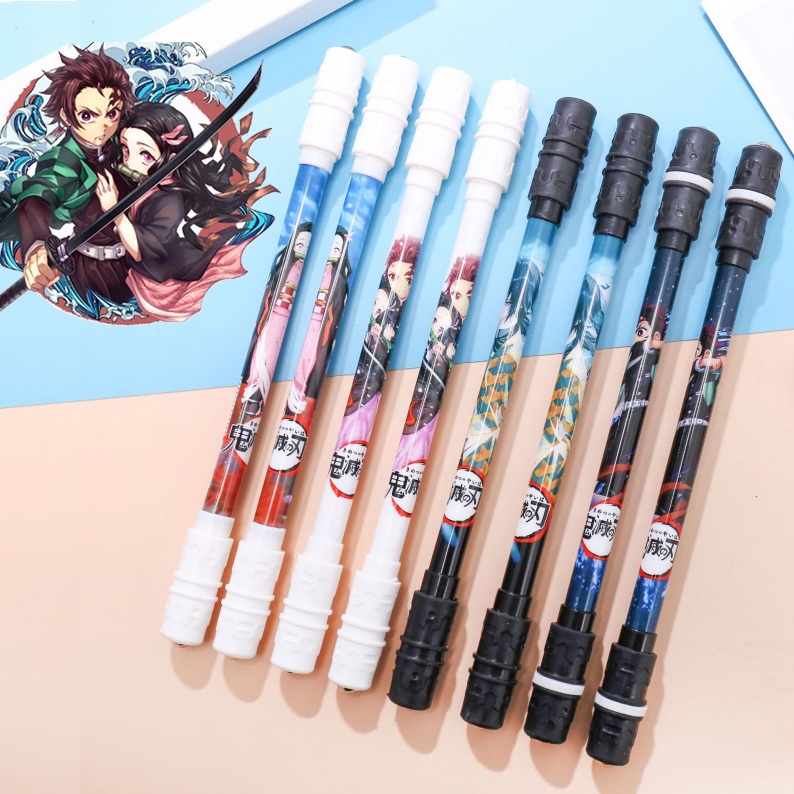 Bút Xoay Hình Anime Naruto One Piece Phản Quang Độc Đáo