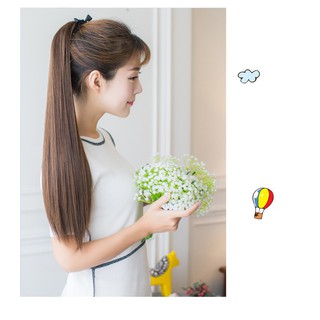Tóc giả Cột Đuôi Tóc Thẳng