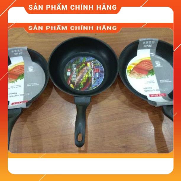 [FreeShip]  Chảo chống dính Fivestar 3 đáy bảo hành 5 năm Huy Anh