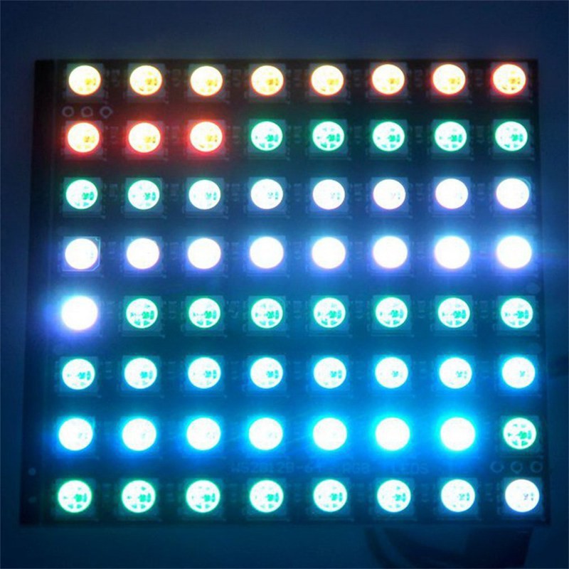 Bảng mạch điều khiển đèn LED Matrix ws2812 5050 RGB cho Arduino
