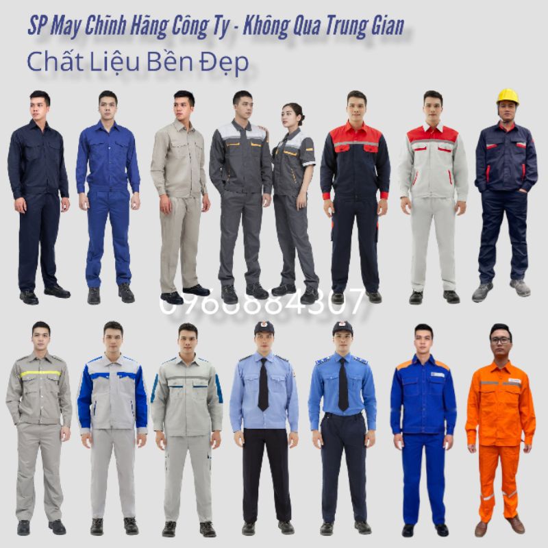 Đồ Bảo Hộ Lao Động, Quần Áo Bảo Hộ Lao Động, Đồng Phục Công Nhân, Đồ Bảo Vệ, Bộ Đồ Điện Lực...vv
