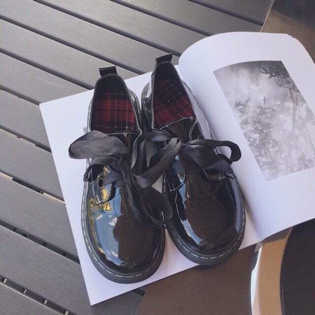 [ORDER] GIÀY ULZZANG BÓNG BUỘC NƠ