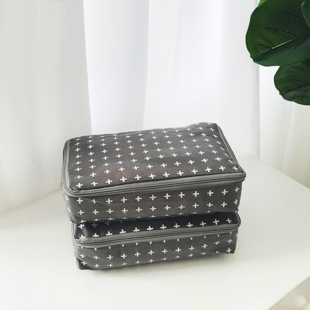 Túi du lịch có dây kéo Ollyhome, Túi đựng quần áo du lịch, Túi đựng đồ lót, Túi đựng đồ trang điểm, mỹ phẩm du lịch