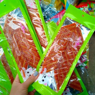 snack dẻo dai thơm cay hình chú m èo cá bịch 30 gói