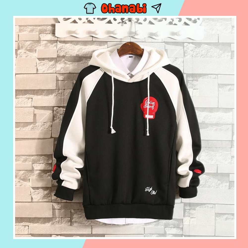 Áo hoodie nam nữ thêu logo siêu đẹp chất nỉ bông dày dặn
