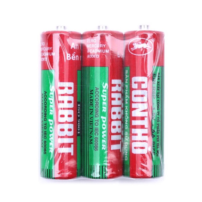 Pin Con Thỏ AA 1.5V (3 viên)