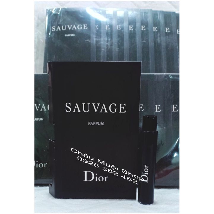 Mẫu Thử Nước Hoa Dior Sauvage For Men -1ml- Parfum