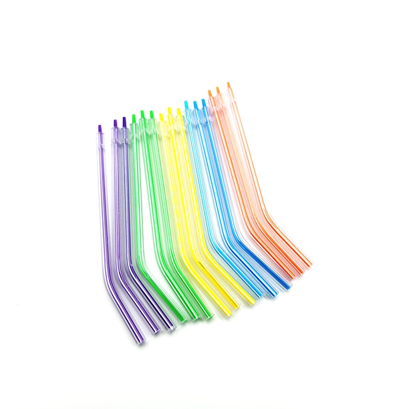 Set 250 Đầu Gắn Ống Bơm Nước 3 Chiều Trong Suốt Dùng Một Lần Cho Nha Khoa