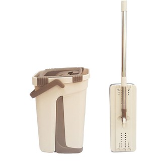Thùng Lau Nhà thông minh tự động gạt nước và làm sạch với cây lau hình chữ nhật xoay 360 độ