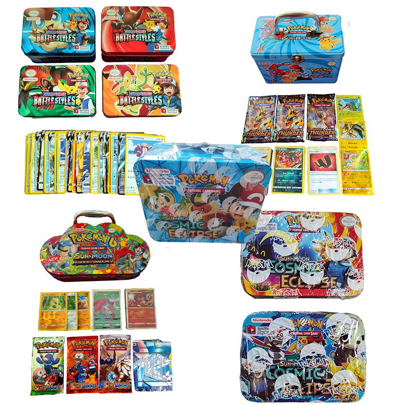 Bộ Sưu Tập Thẻ Bài Pokemon Eclipse Sun Moon Trading