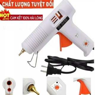  Súng bắn keo TO LOẠI SỊN ,có điều chỉnh nhiệt độ  dùng keo nến to  