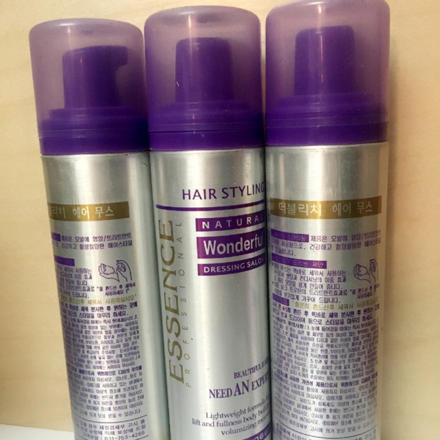 Mousse tạo kiểu tóc Essence