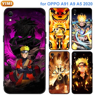 Ốp Điện OPPO A54 A55 A73 A92 A52 A93 A94 A37 FIND X2 PRO RENO 4F 5F Thoại Mềm Hình Naruto Cho