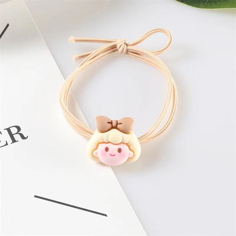 Dây Buộc Tóc Cao Su Kiểu Hàn Nhật Đơn Giản Dễ Thương