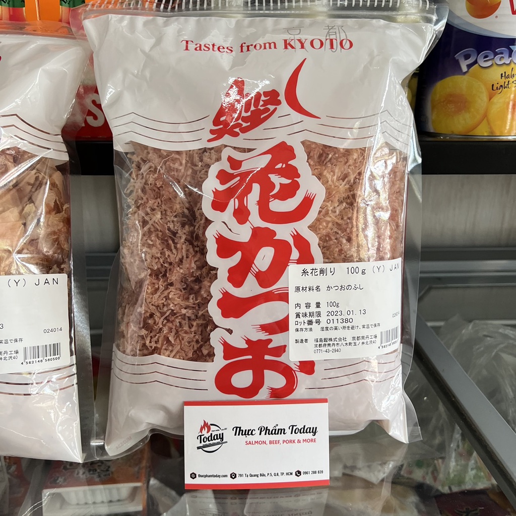 Cá Ngừ Bào Sợi Nhỏ Ito Hana Katsuo 100G - Nguyên liệu bánh Takoyaki, Okonomiyaki.