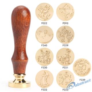 Con Dấu Sáp Họa Tiết Hoạt Hình Cổ Điển Độc Đáo