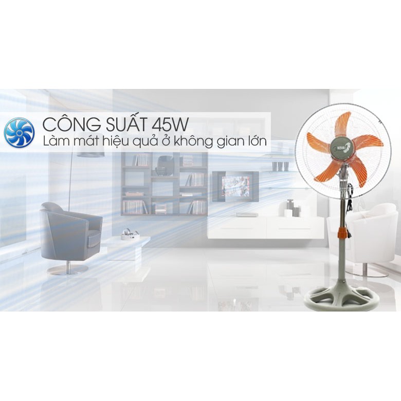 [Mã ELMS5 giảm 7% đơn 300K] Quạt lửng A16009 Asia [khuyến mãi Beko] | BigBuy360 - bigbuy360.vn