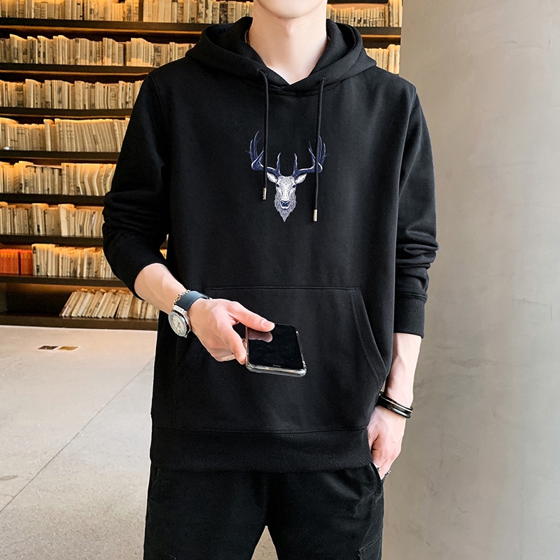 Hoodie Men Sweater Blacktipe Hoodie Reglan Plain Sweater Hoodie Jumper W15079 | BigBuy360 - bigbuy360.vn