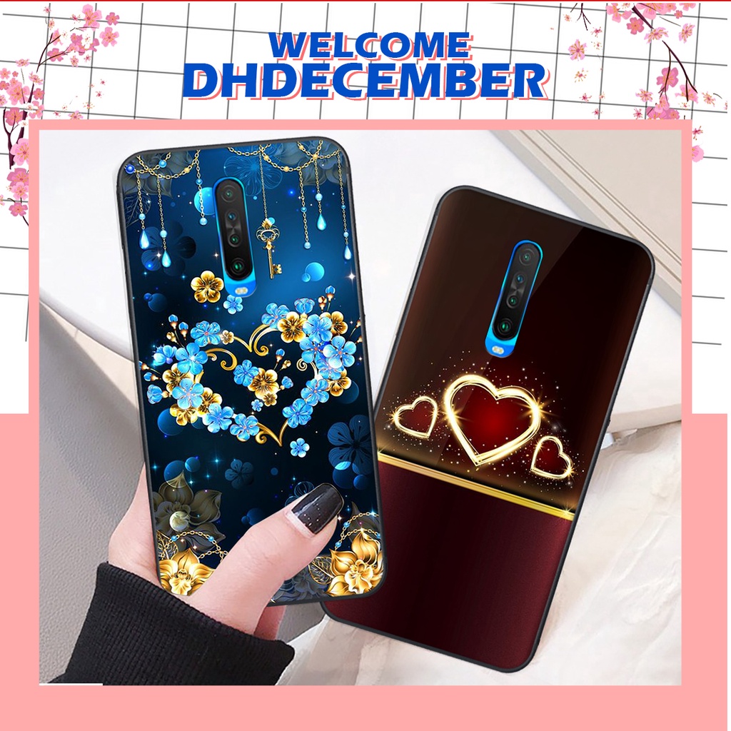 Ốp lưng Xiaomi REDMI K30 in hình hoa tinh tế , mới mẻ DH DECEMBER