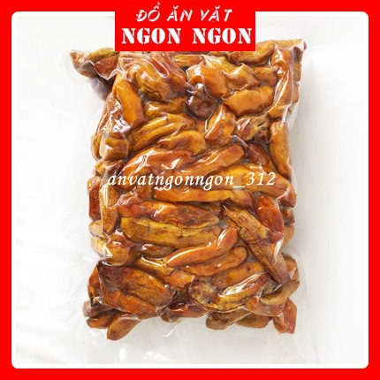 Gói 500gr Chuối Sấy Dẻo Đà Lạt Loại Ngon Đặc Biệt | NUTFARM ĐÀ LẠT | TRÁI CÂY SẤY | ĐẶC SẢN ĐÀ LẠT