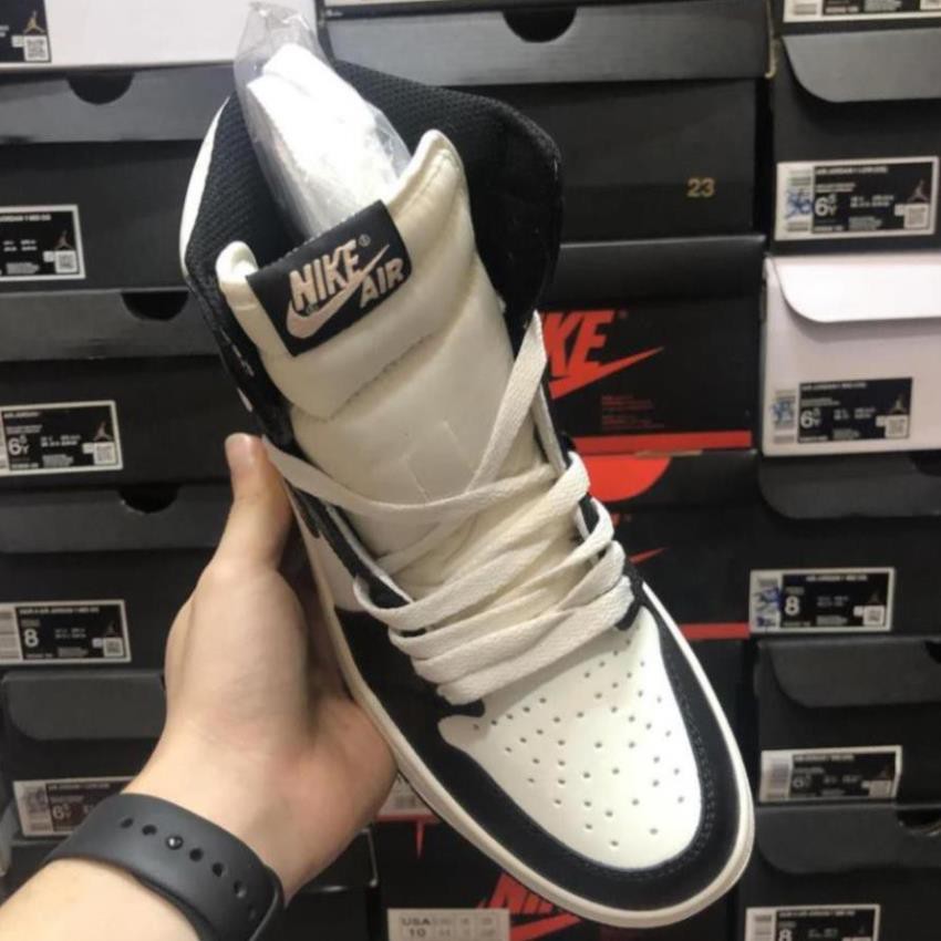 JORDAN HIGH MÔ CHA TREND, Giày Thể Thao Air Jordan Xanh Móc Đen, Giày JD1 Cổ Cao Nam Nữ - Hot Trend 2021 | BigBuy360 - bigbuy360.vn