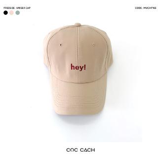 UNISEX - Mũ cap Hey! Mucap165