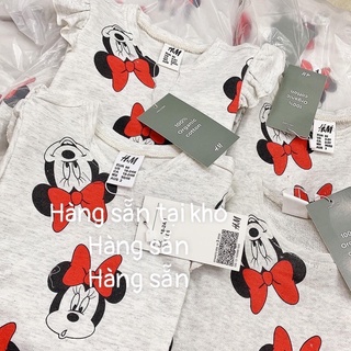 BỘ MICKEY NƠ ĐỎ CHO BÉ GÁI