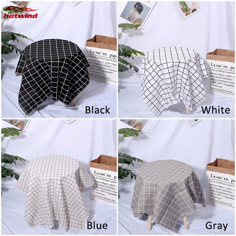 Khăn trải bàn vải lanh 75x100cm Thiết kế đơn giản