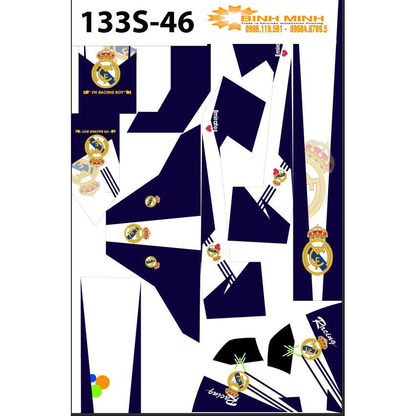 Tem trùm xe điện 133s 46