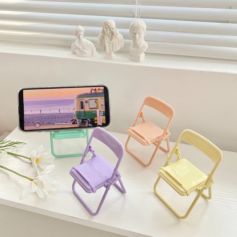 Giá Đỡ Điện Thoại Để Bàn Màu Macaron Xinh Xắn Tiện Dụng