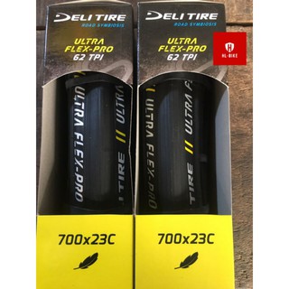Vỏ lốp gấp xe đạp Deli Tire ULTRA FLEX-PRO 700x23 (25)