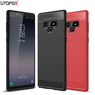 Ốp điện thoại sợi carbon chống trượt cho điện thoại Samsung Galaxy Note 9