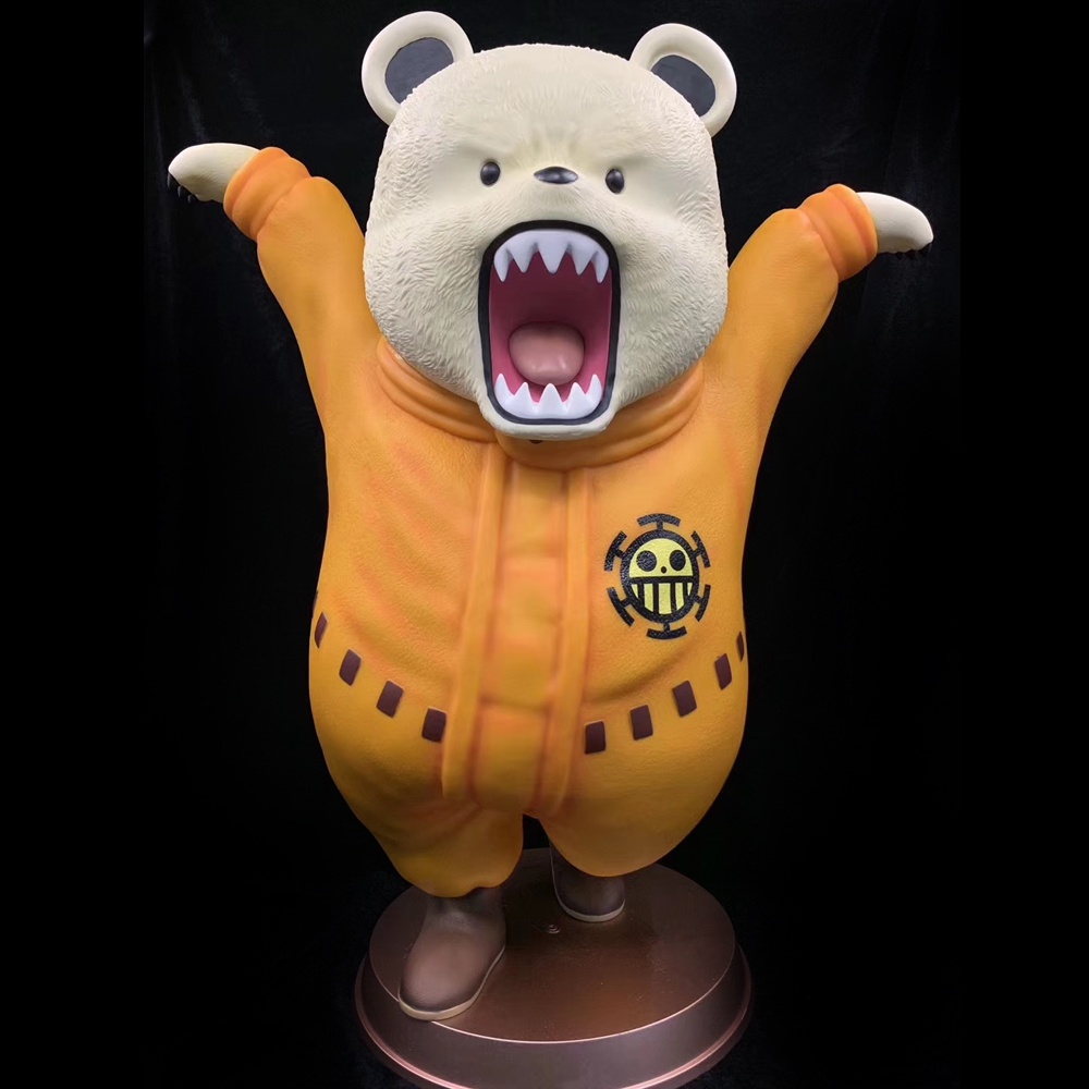 Mô Hình Gấu Bepo Cao 60CM, Hoa Tiêu Băng Hải Tặc Heart, Figure Gấu Bepo - Mô Hình One Piece