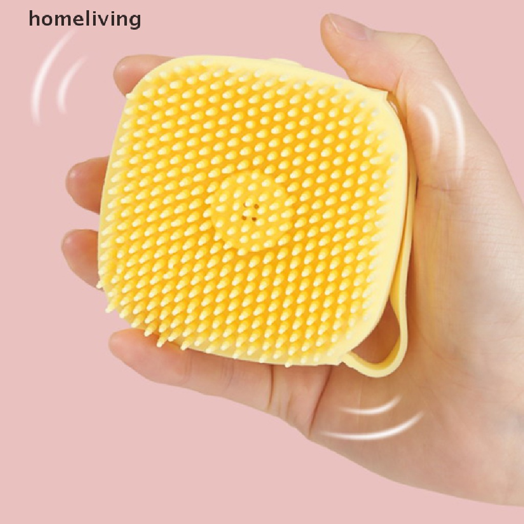 Bàn Chải Tắm Silicone Tẩy Tế Bào Chết Tiện Dụng