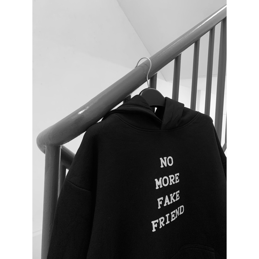 Áo Hoodie Oversize Fake Friend, JACKLANE, Áo nỉ dài tay Unisex Jack Lane