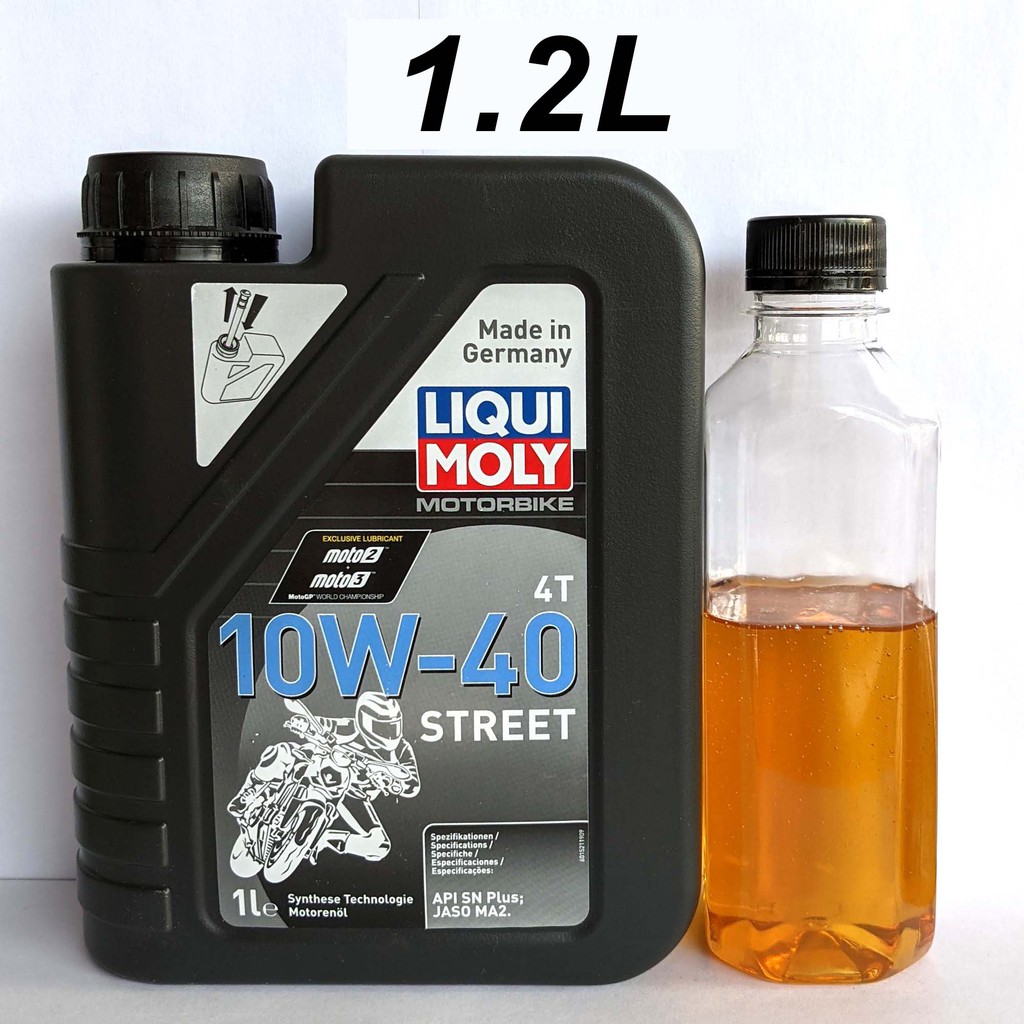 Nhớt Liqui Moly Street 10W40 SN+ Cao Cấp Nhập Khẩu Đức