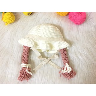 mũ len cho bé handmade