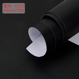 Giấy dán tường màu trơn khổ 45cm keo sẵn x10 m