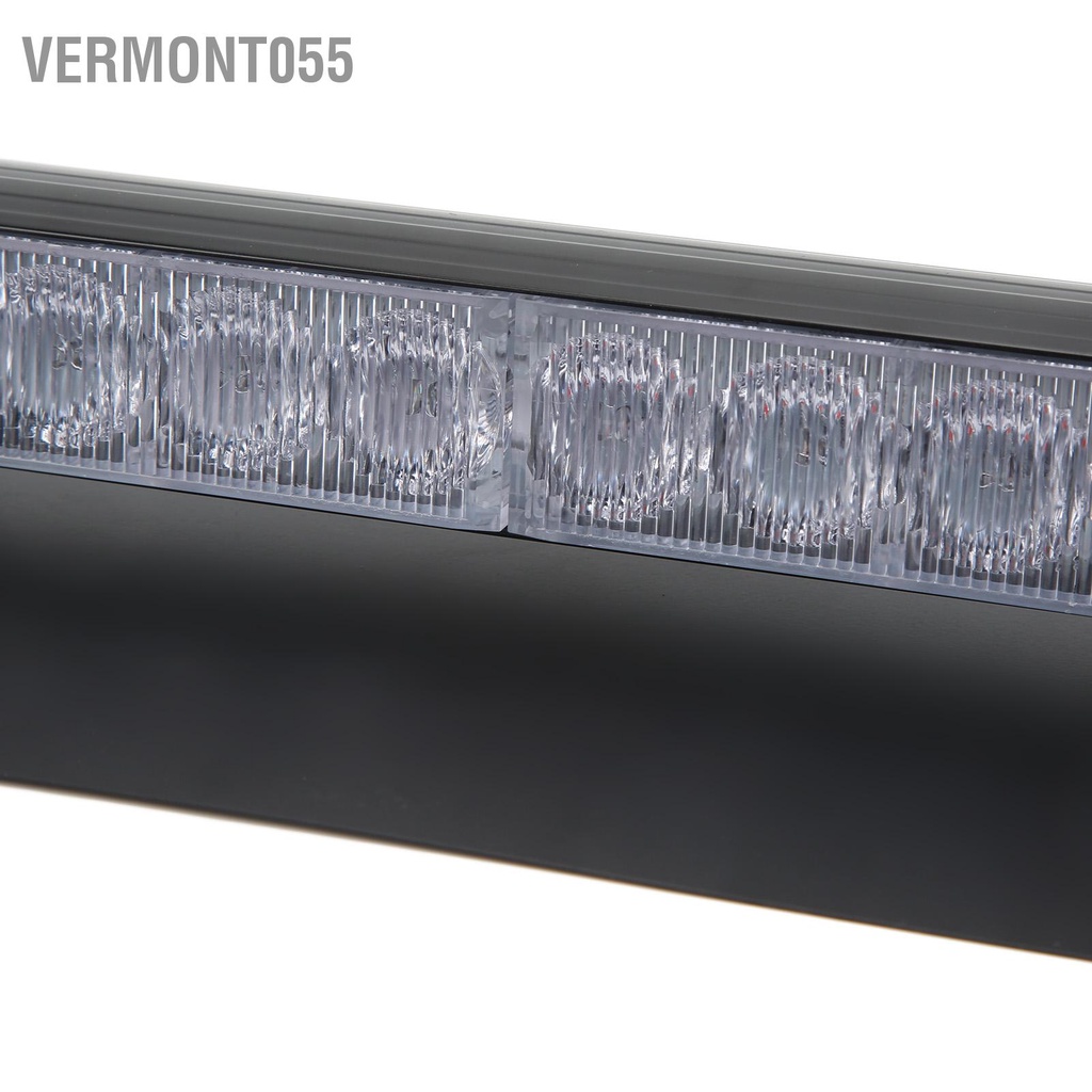 Có thể bán buôn Đèn flash LED Cảnh báo chiếu sáng Kính chắn gió nhấp nháy khẩn cấp Nội thất Phổ biến cho Xe Đã sửa đổi Màu đỏ và Xanh lam Vermont055 Hàng giao ngay