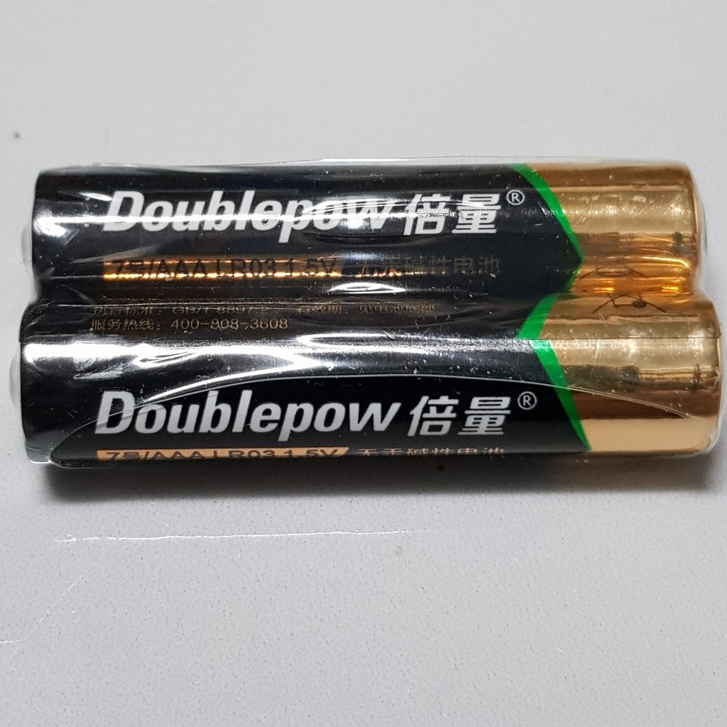 Pin kiềm Alkaline 1.5V LR3 - LR6 DoublePow