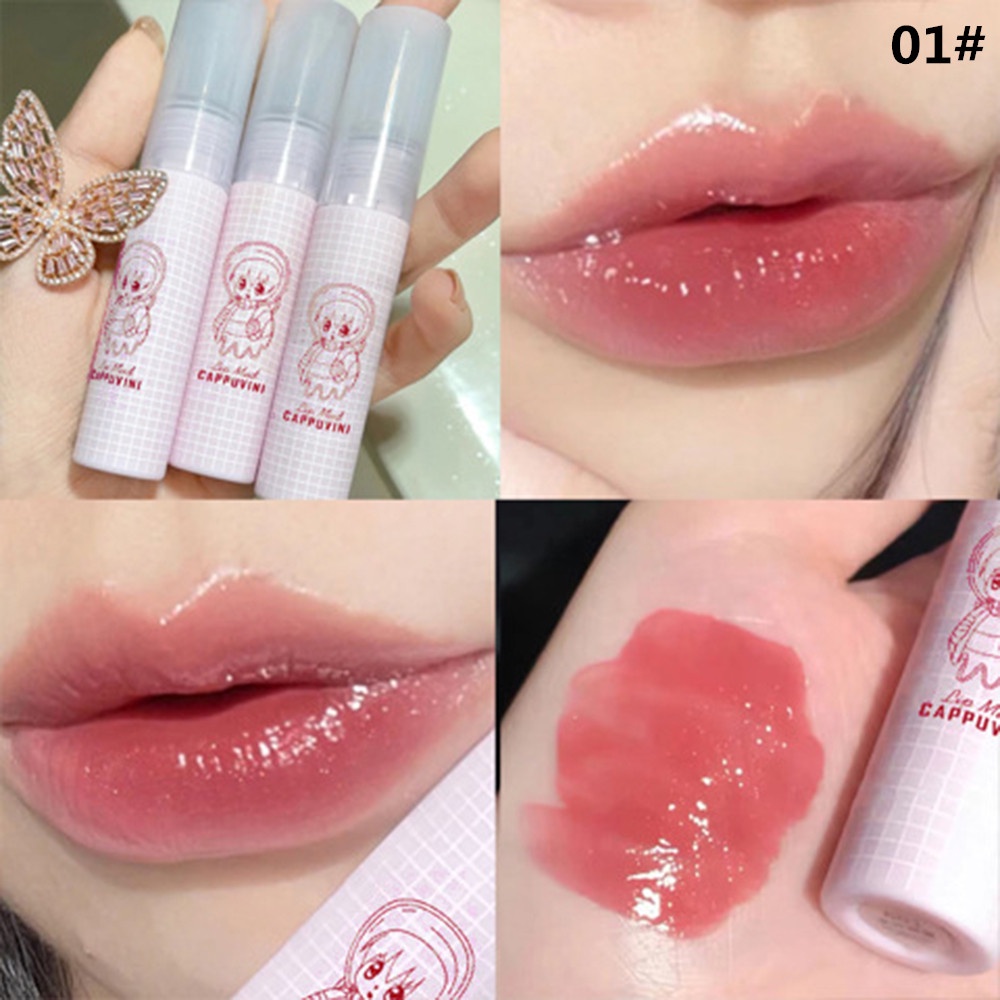 [Hàng mới về] Son bóng ánh gương dưỡng ẩm kháng nước trang điểm thời trang cổ điển dành cho bạn nữ | BigBuy360 - bigbuy360.vn