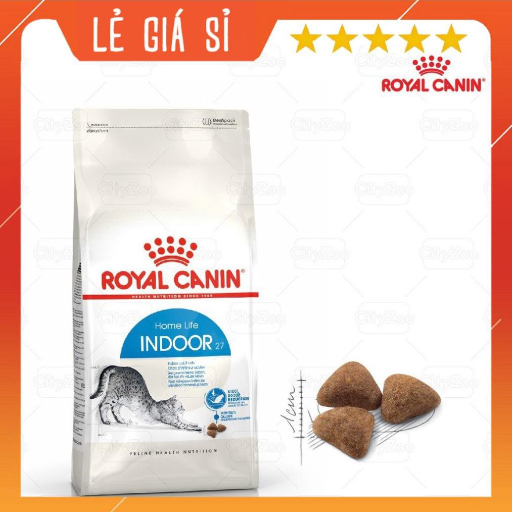 HẠT ROYAL CANIN INDOOR 10kg cho mèo trên 1 tuổi - 10kg - Thức ăn cho mèo giá sỉ