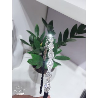 Bờm tóc đính đá hình ovan xinh xắn