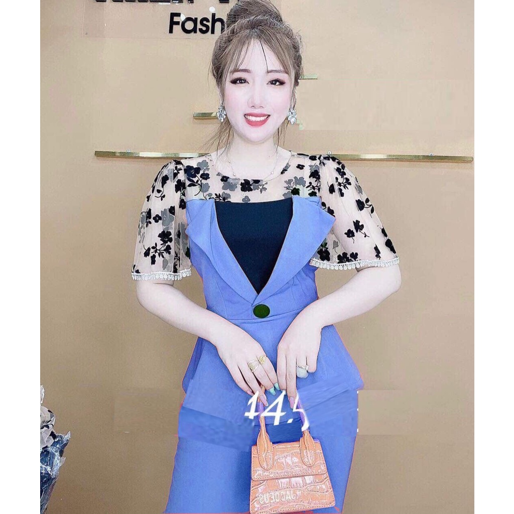 BỘ ĐỒ DÀI THUN CÁT HÀN TAY LƯỚI CH5